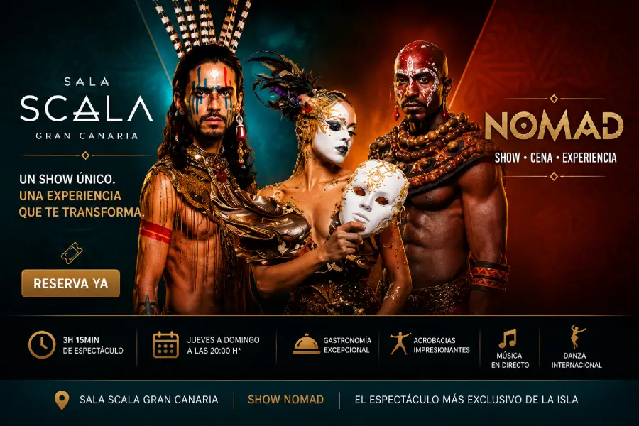 Sala Scala Gran Canaria - Nomad show